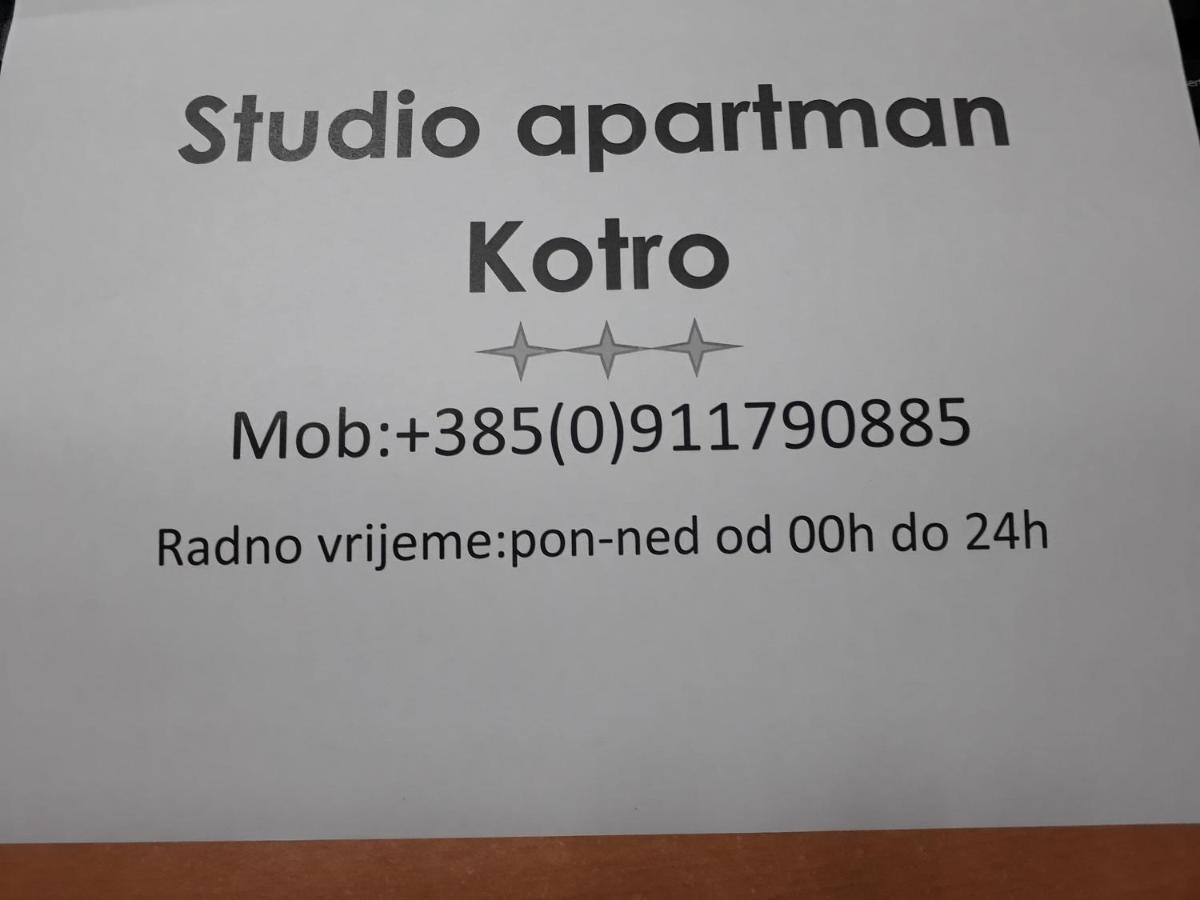Studio Apartman Kotro Beli Manastir Exterior photo